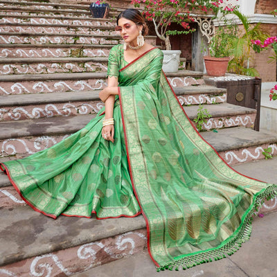 green-woven-banarasi-silk-saree-3