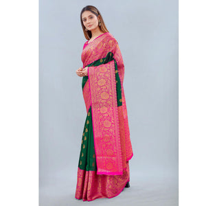 green-woven-banarasi-silk-saree-143196