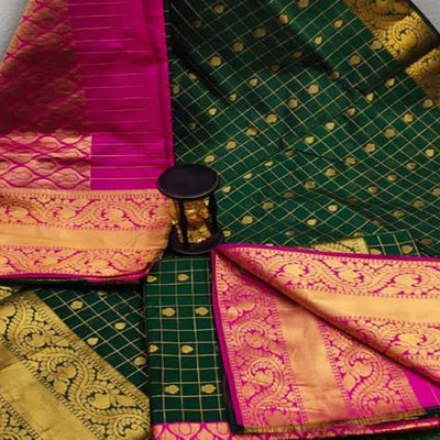 green-woven-chanderi-saree