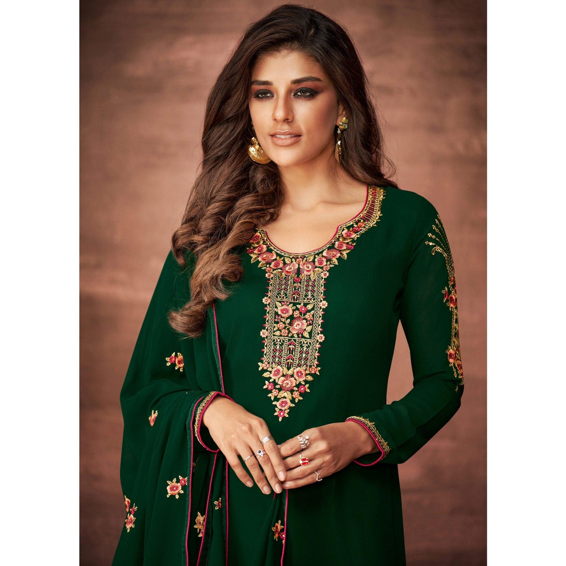 jazzy-green-colored-partywear-woven-georgette-straight-suit-73737