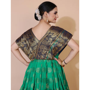 green-woven-jacquard-anarkali-style-gown
