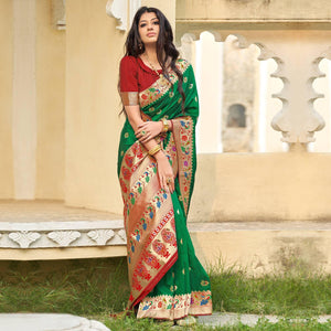green-woven-paithani-saree-143252
