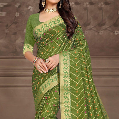 green-woven-vichitra-silk-saree-6