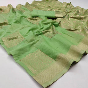 green-woven-with-embellished-pure-cotton-saree