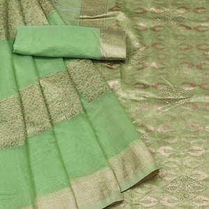 green-woven-with-embellished-pure-cotton-saree