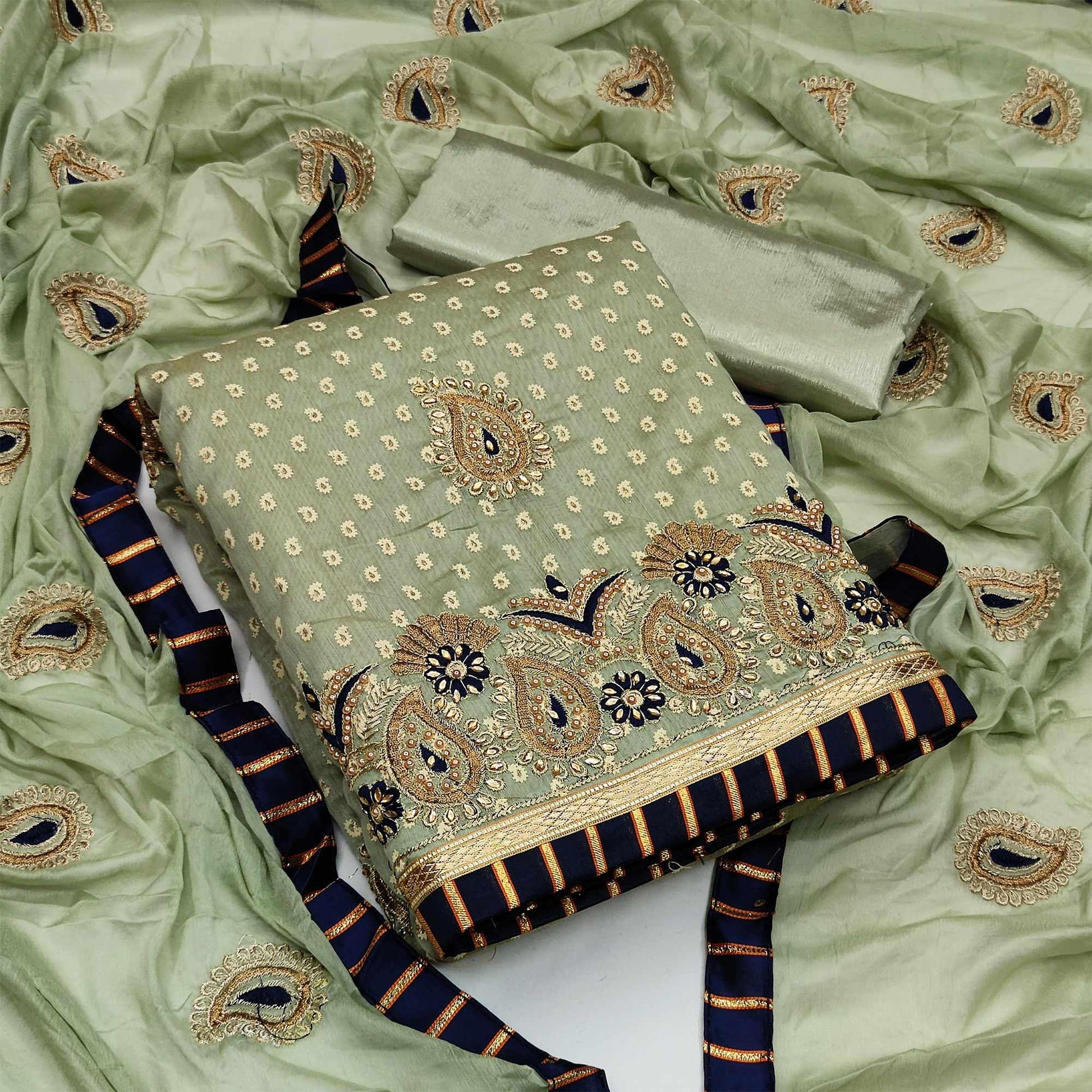 green-zardosi-work-fancy-fabric-dress-material