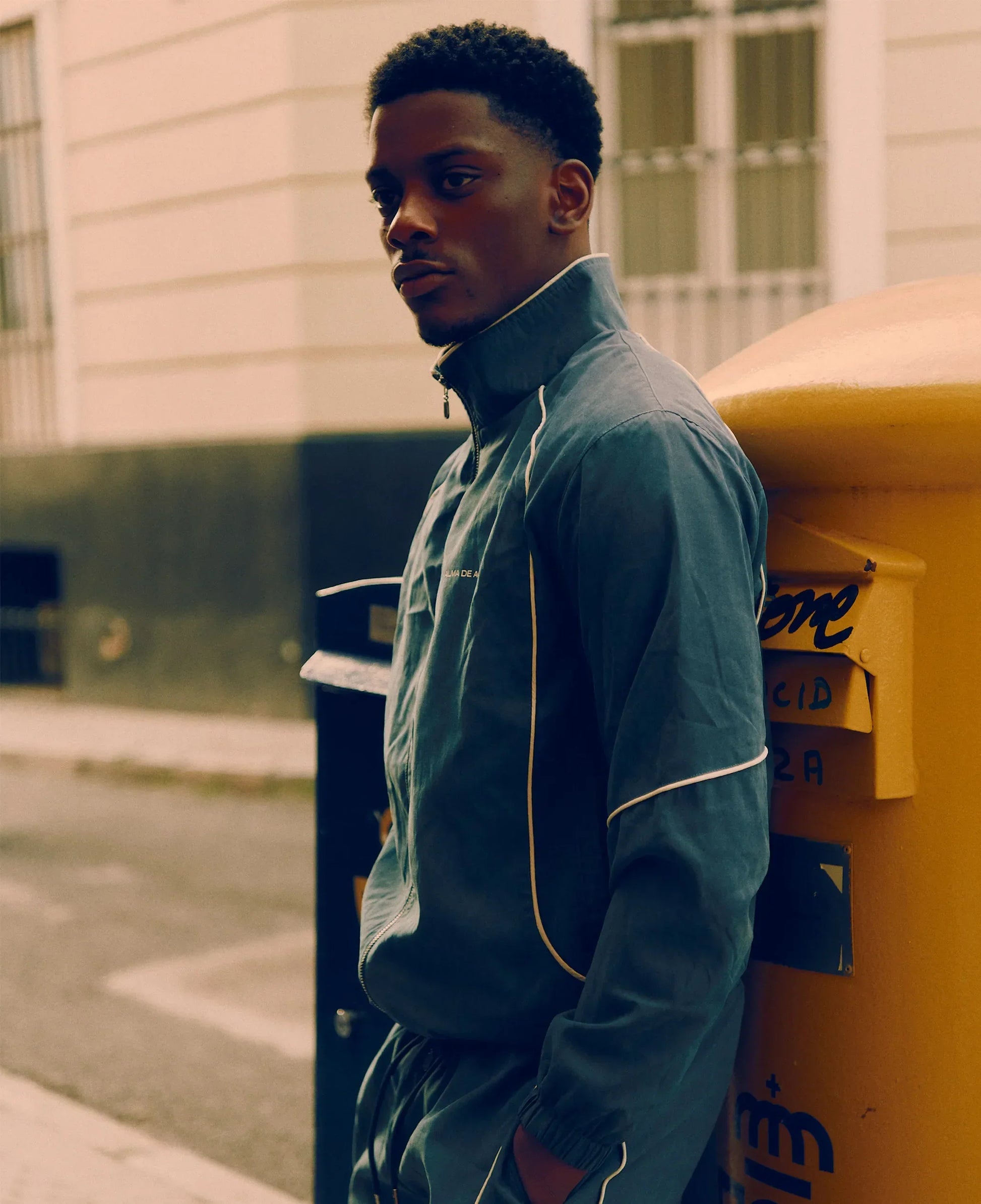 Alma De Ace Track Green Jacket