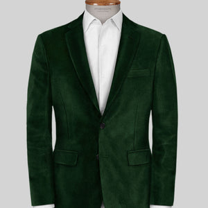 Green Velvet Jacket