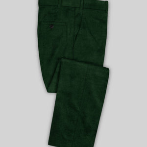 Green Velvet Pants