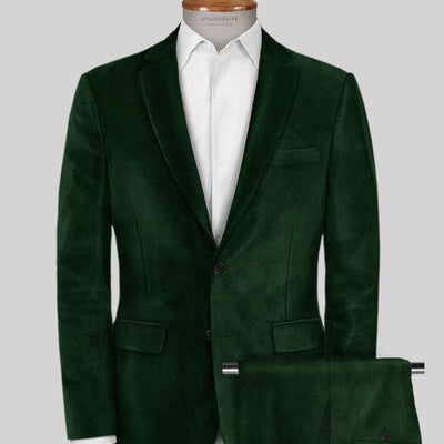 Green Velvet Suit