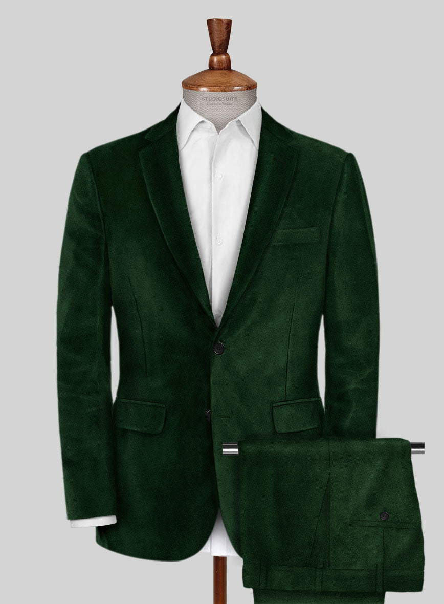 Green Velvet Suit
