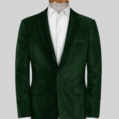Green Velvet Suit