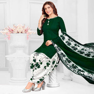 grey-and-green-patiala-crepe-dress-material-pack-of-2