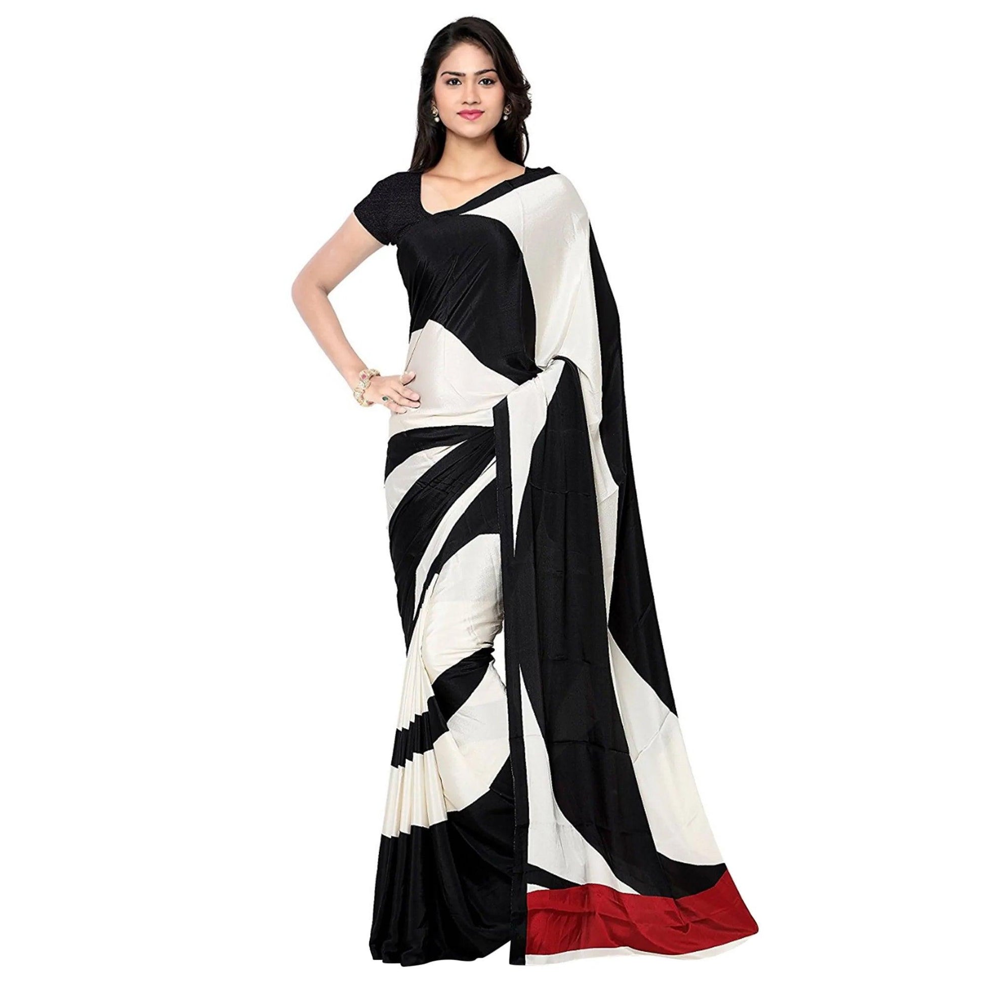grey-and-off-white-black-saree-pack-of-2