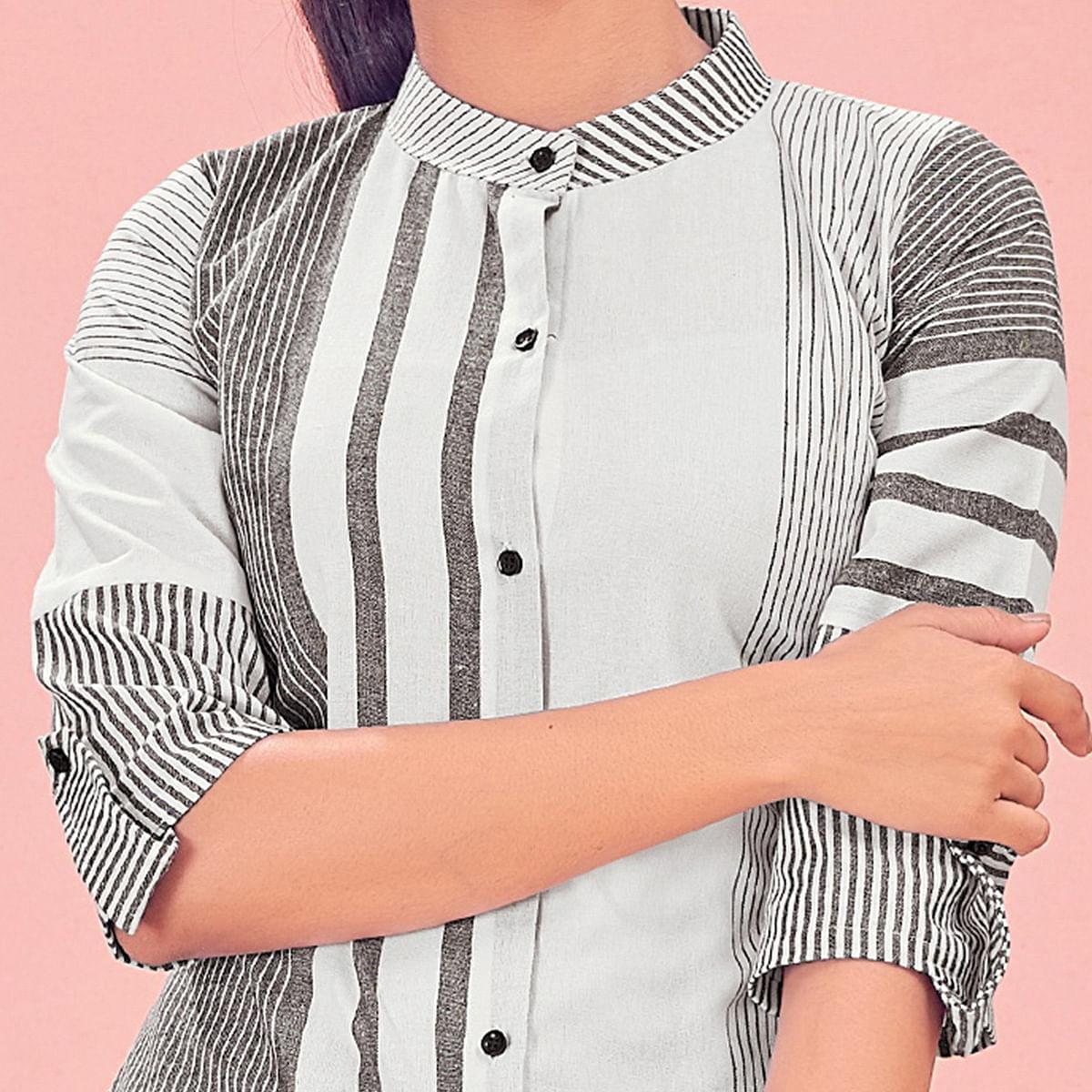 grey-white-casual-wear-designer-stripes-pure-khadi-western-tunics-shirt-111244