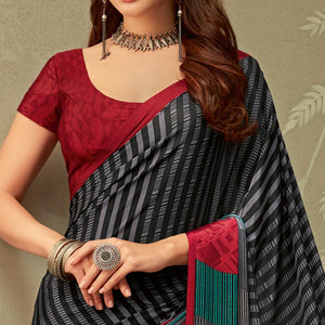 grey-casual-printed-silk-crepe-saree-137976
