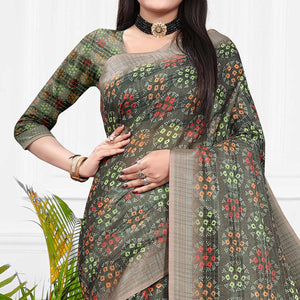 grey-casual-wear-digital-printed-cotton-silk-saree-140668