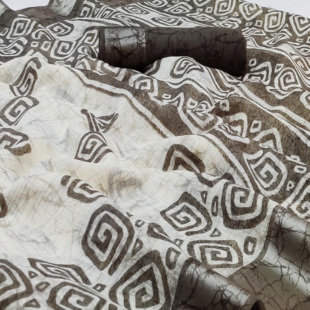 grey-casual-wear-digital-printed-pure-linen-saree-134932