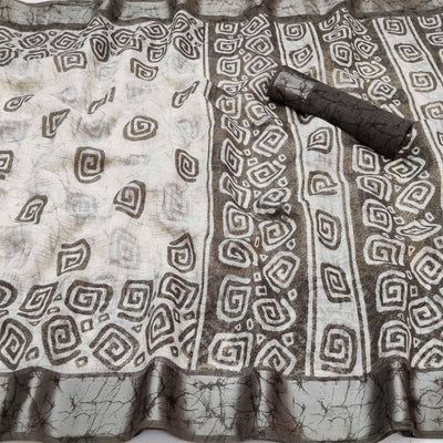 grey-casual-wear-digital-printed-pure-linen-saree-134932