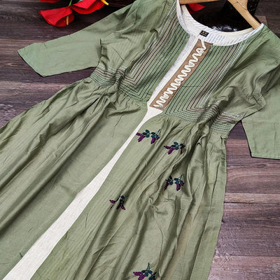 grey-party-wear-embroidery-with-handwork-muslin-gown-116336
