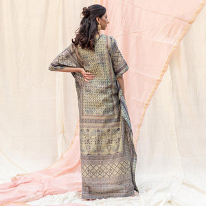 grey-casual-wear-floral-digtial-printed-silk-kaftan-kurti-141198