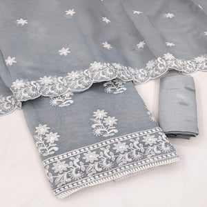 grey-casual-wear-floral-embroidered-chanderi-cotton-dress-material-138350
