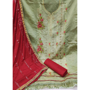 grey-casual-wear-floral-embroidered-chanderi-dress-material-130556
