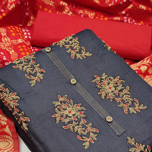 grey-festive-wear-floral-embroidered-glass-cotton-dress-material-108788