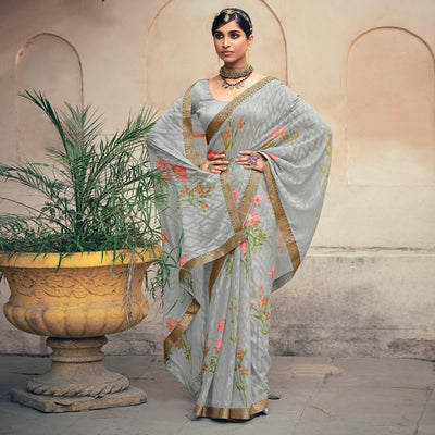 grey-casual-wear-floral-printed-chiffon-saree-with-fancy-lace-127806