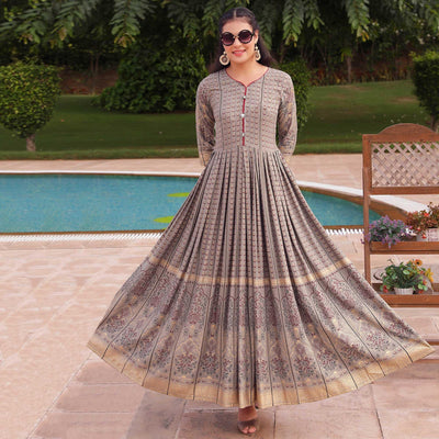 grey-casual-wear-floral-printed-heavy-rayon-gown-123525