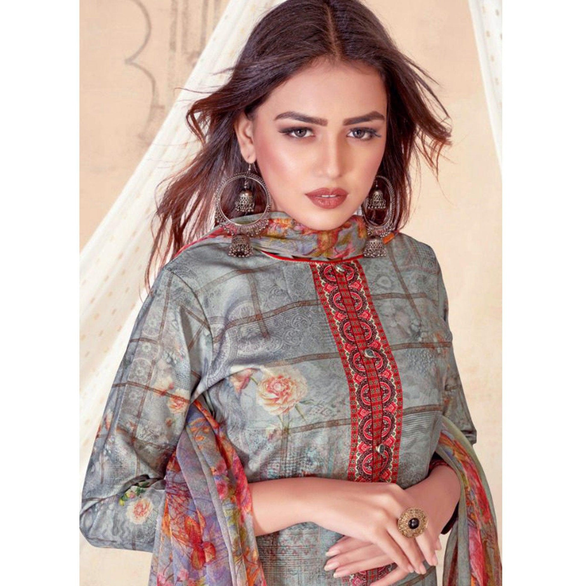 grey-casual-wear-floral-printed-cotton-dress-material-136143