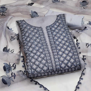 grey-casual-wear-floral-sequence-embroidered-organza-dress-material-137017