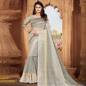 grey-casual-wear-printed-art-silk-saree-114076