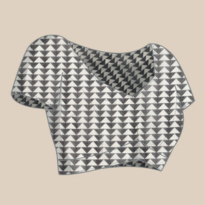 grey-casual-wear-printed-cotton-blend-saree-with-tassels-139496