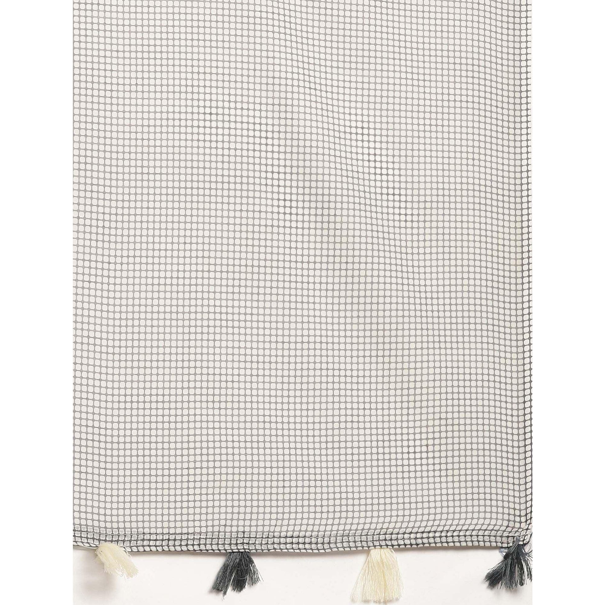 grey-casual-wear-printed-cotton-blend-saree-with-tassels-139496