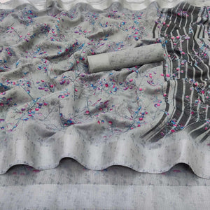 grey-casual-wear-printed-linen-cotton-saree-128630