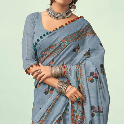 grey-casual-wear-printed-mul-mul-cotton-saree-126543