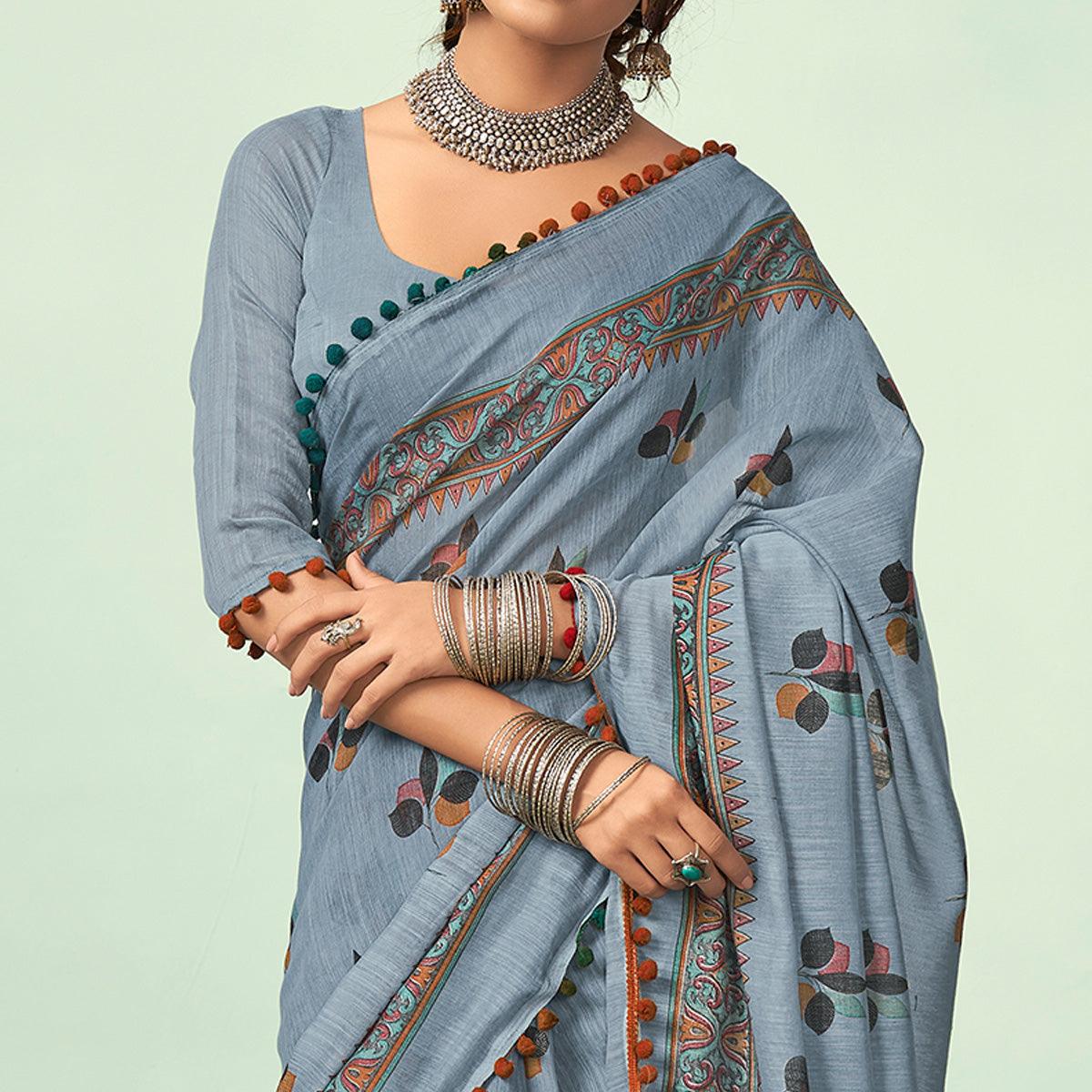 grey-casual-wear-printed-mul-mul-cotton-saree-126543