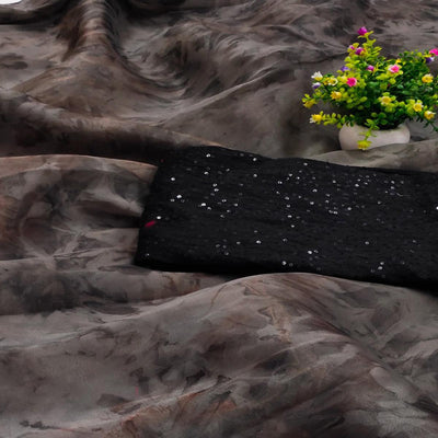 grey-casual-wear-printed-organza-saree-137157