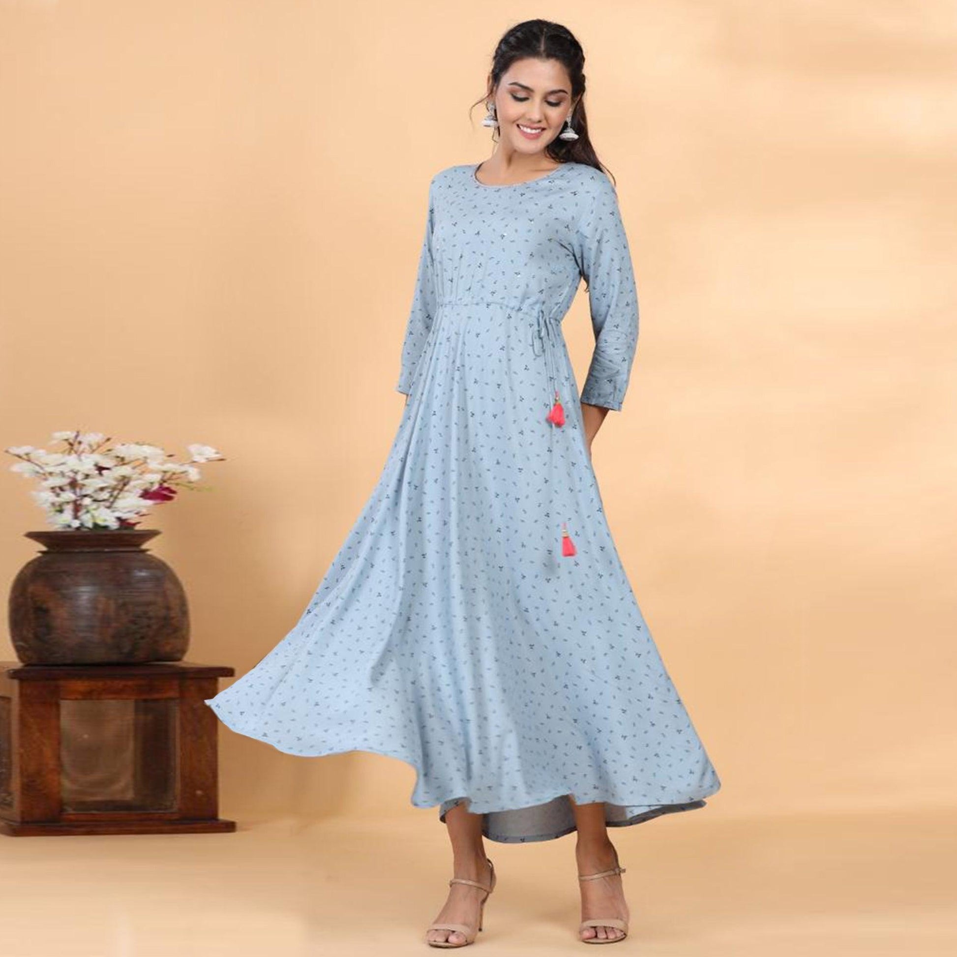 grey-casual-wear-printed-rayon-long-kurti-122832