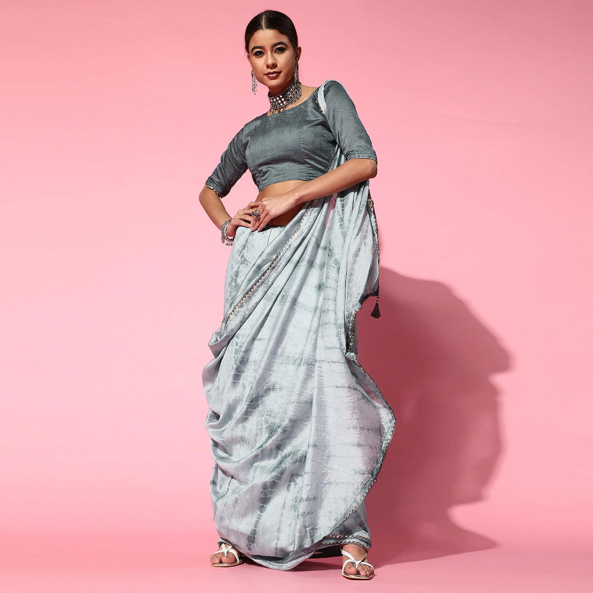 grey-casual-wear-sequence-work-pure-cotton-silk-saree-126155