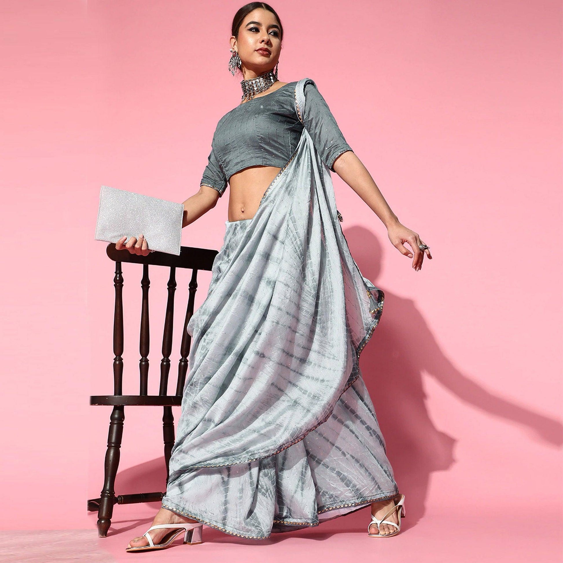 grey-casual-wear-sequence-work-pure-cotton-silk-saree-126155