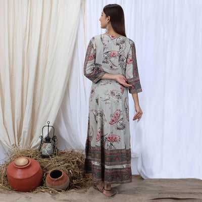 grey-casual-wear-stripes-printed-rayon-long-kurti-122755