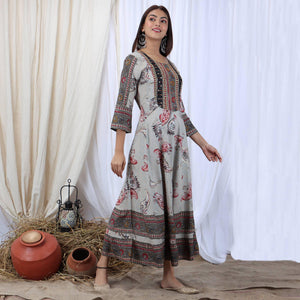 grey-casual-wear-stripes-printed-rayon-long-kurti-122755