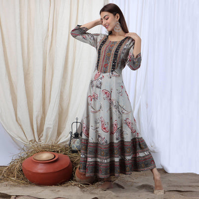 grey-casual-wear-stripes-printed-rayon-long-kurti-122755