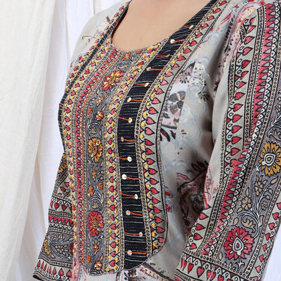 grey-casual-wear-stripes-printed-rayon-long-kurti-122755