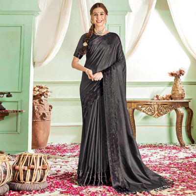 grey-casual-wear-sworski-work-dola-silk-saree-124105
