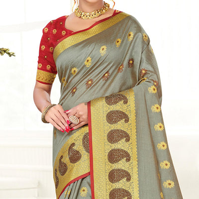 grey-casual-wear-woven-cotton-handloom-saree-115719