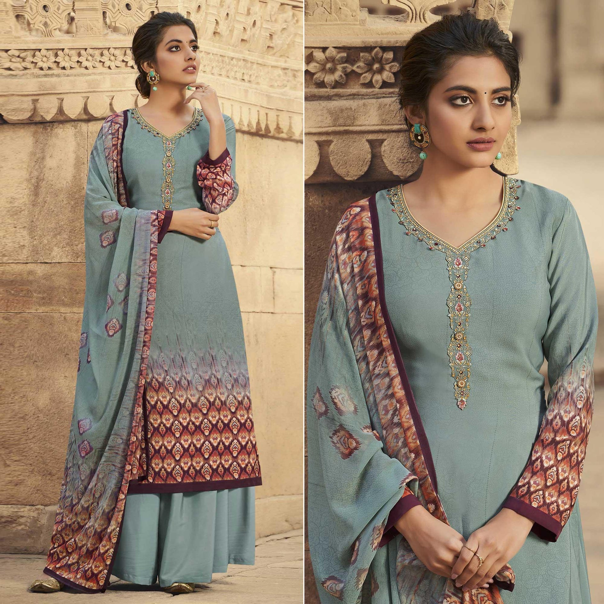 grey-digital-printed-art-silk-palazzo-suit-1