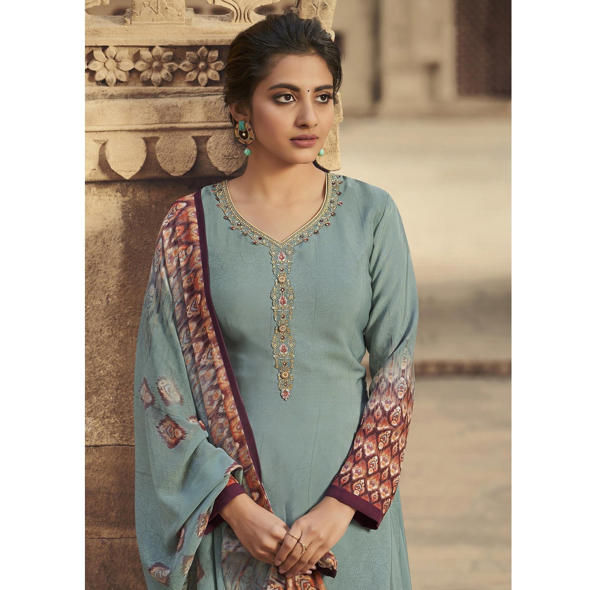 grey-digital-printed-art-silk-palazzo-suit-1